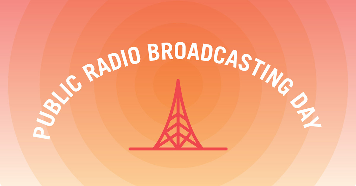 January 13th, a Commemoration of Public Radio Broadcasting